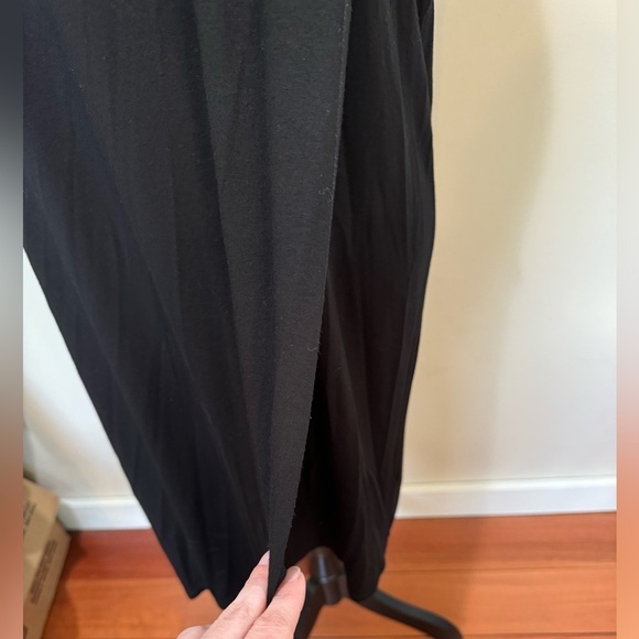 Eileen Fisher Double Front Stretch Viscose Jersey Knit Tank Dress Sz M - Picture 5 of 9